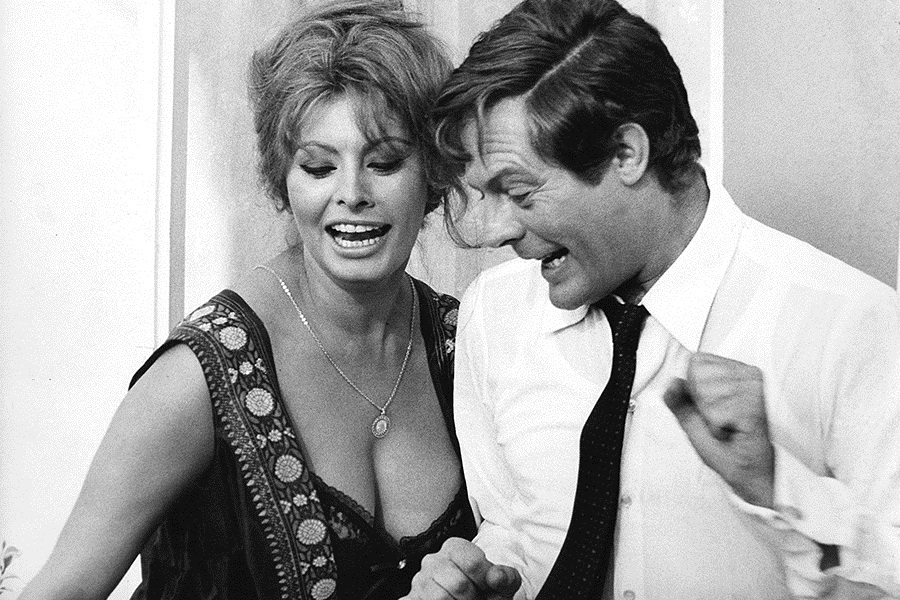 Sophia Loren i Marcello Mastroianni